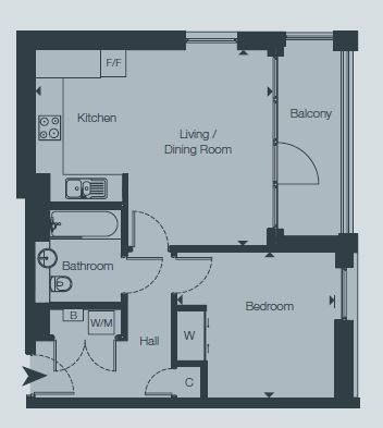 Floorplan for plot G8.4