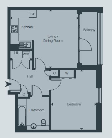 Floorplan for plot G6.5